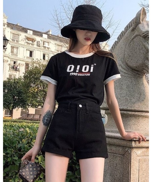 CHEER(チアー)の「裾折り返しショートパンツ(その他パンツ・レディース・ブラック・S/M/L/LL)」の5枚目の写真