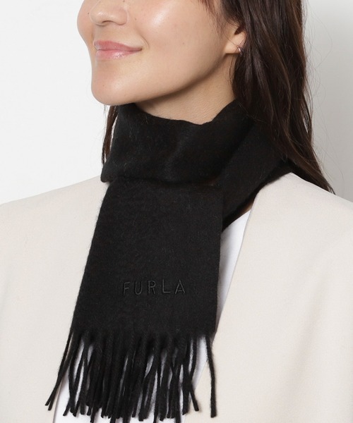カシミヤ100% 洗える ”プチマフラー”（マフラー）｜FURLA（フルラ）の