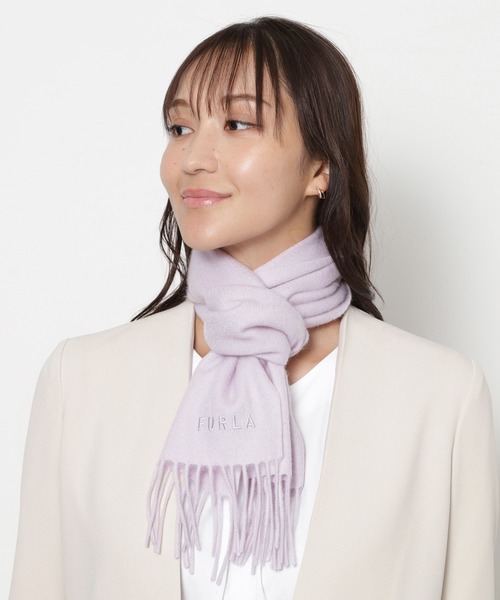 カシミヤ100% 洗える ”プチマフラー”（マフラー）｜FURLA（フルラ）の
