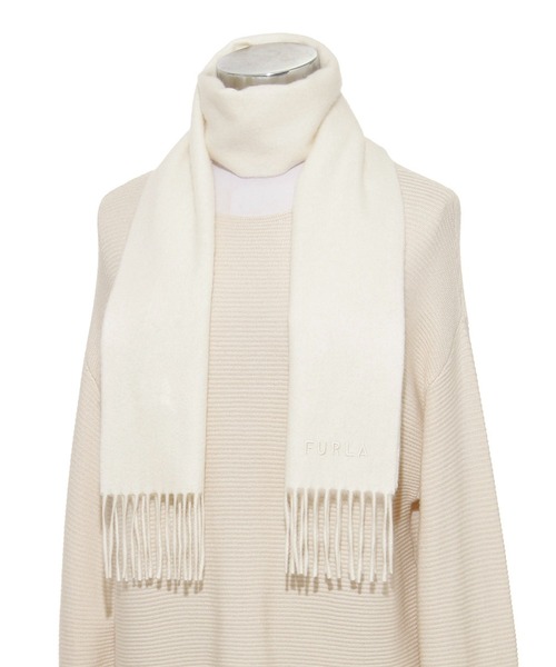 カシミヤ100% 洗える ”プチマフラー”（マフラー）｜FURLA（フルラ）の