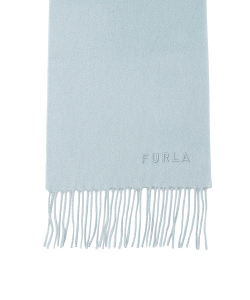 FURLA（フルラ）の「カシミヤ100% 洗える ”プチマフラー”（マフラー・レディース・オフホワイト/グレー/ライトパープル/ブルー系その他/モカ/ブラック・FREE）」の15枚目の写真