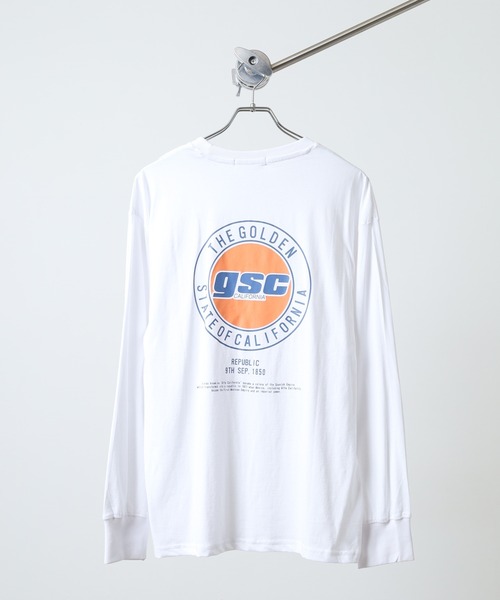 FUNALIVE(ファンアライブ)の「オーバーサイズ プリント ロングTシャツ Oversized printed long sleeve T-shirt unisex(Tシャツ/カットソー・メンズ・ヘザーチャコール/オフホワイト/チャコールグレー/ネイビー/ブラック/杢グレー/ホワイト系3/ホワイト系2/ヘザーグレー/ホワイト系1/ブラック系2/オートミール/ブラック系4/チャコール/サックスブルー/ブラック系1/ネイビー系1/パープル・L/M/XL)」の3枚目の写真