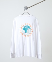 オーバーサイズ プリント ロングTシャツ Oversized printed long sleeve T-shirt unisex