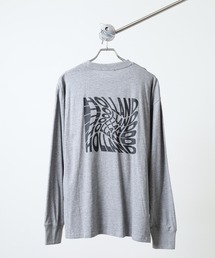 オーバーサイズ プリント ロングTシャツ Oversized printed long sleeve T-shirt unisex