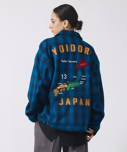 ABAHOUSE（アバハウス）の「【YOIDORE / ヨイドレ】Souvenir Wool Jacket / スーベニアウールジャケット/ベトジャン/バッファローチェック/ユニセックス（ブルゾン・メンズ・ブラック/レッド/ブルー・L/M）」の17枚目の写真