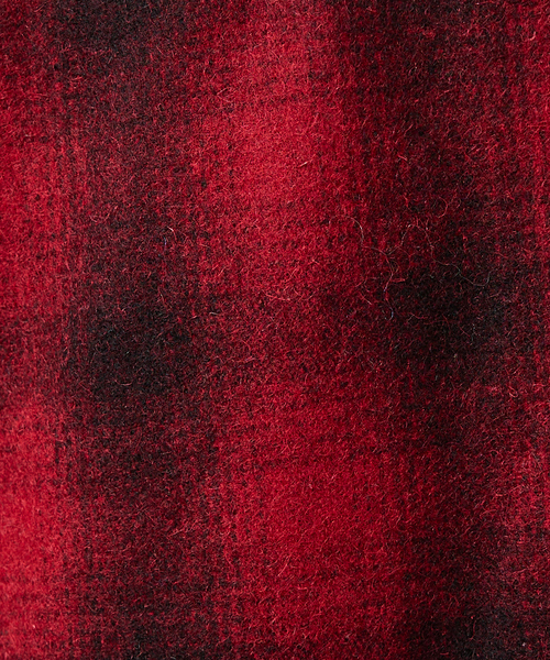 ABAHOUSE（アバハウス）の「【YOIDORE / ヨイドレ】Souvenir Wool Jacket / スーベニアウールジャケット/ベトジャン/バッファローチェック/ユニセックス（ブルゾン・メンズ・ブラック/レッド/ブルー・L/M）」の11枚目の写真
