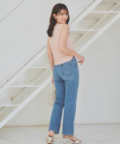 COHINA（コヒナ）の「シアーレイヤードノースリセット 【低身長・小柄女性】（タンクトップ・レディース・グレー/ピンク/グリーン・ONE SIZE）」の7枚目の写真