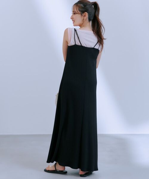 COHINA（コヒナ）の「シアーレイヤードノースリセット 【低身長・小柄女性】（タンクトップ・レディース・グレー/ピンク/グリーン・ONE SIZE）」の11枚目の写真