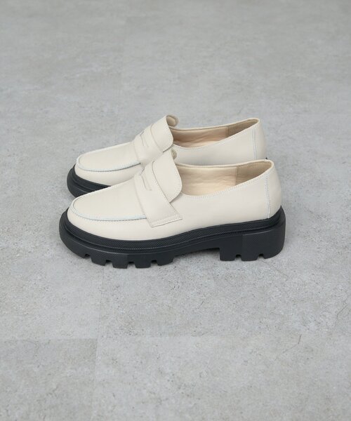 GALLARDAGALANTE（ガリャルダガランテ）の「【2.718】タンクソールローファー（ブーツ・レディース・ブラック/アイボリー・38/36/37）」の6枚目の写真