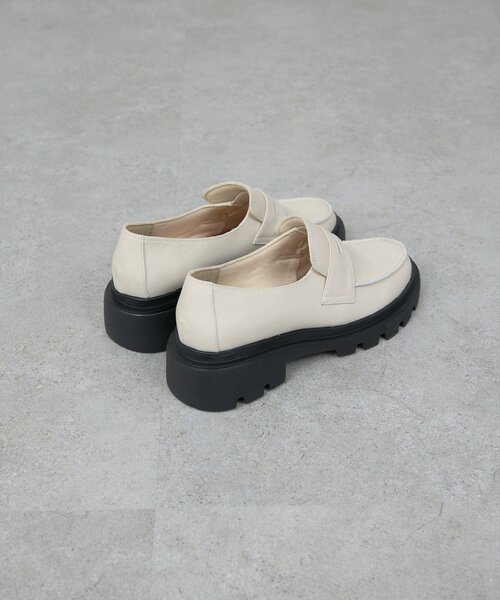 GALLARDAGALANTE（ガリャルダガランテ）の「【2.718】タンクソールローファー（ブーツ・レディース・ブラック/アイボリー・38/36/37）」の7枚目の写真