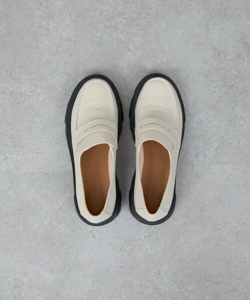 GALLARDAGALANTE（ガリャルダガランテ）の「【2.718】タンクソールローファー（ブーツ・レディース・ブラック/アイボリー・38/36/37）」の8枚目の写真