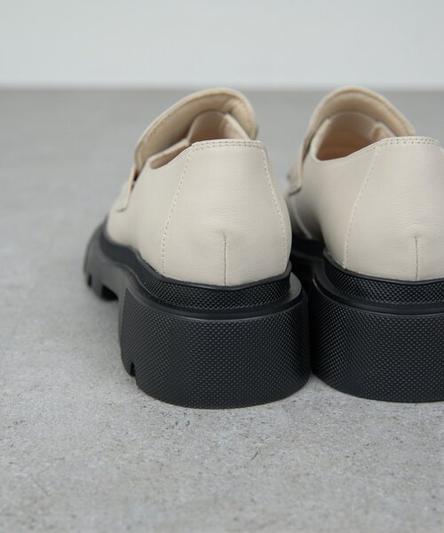 GALLARDAGALANTE（ガリャルダガランテ）の「【2.718】タンクソールローファー（ブーツ・レディース・ブラック/アイボリー・38/36/37）」の9枚目の写真