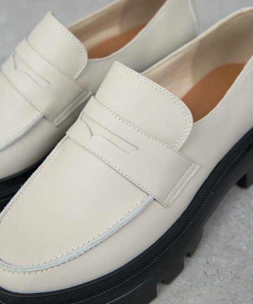 GALLARDAGALANTE（ガリャルダガランテ）の「【2.718】タンクソールローファー（ブーツ・レディース・ブラック/アイボリー・38/36/37）」の11枚目の写真