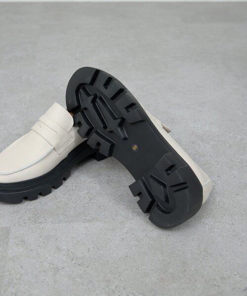 GALLARDAGALANTE（ガリャルダガランテ）の「【2.718】タンクソールローファー（ブーツ・レディース・ブラック/アイボリー・38/36/37）」の12枚目の写真