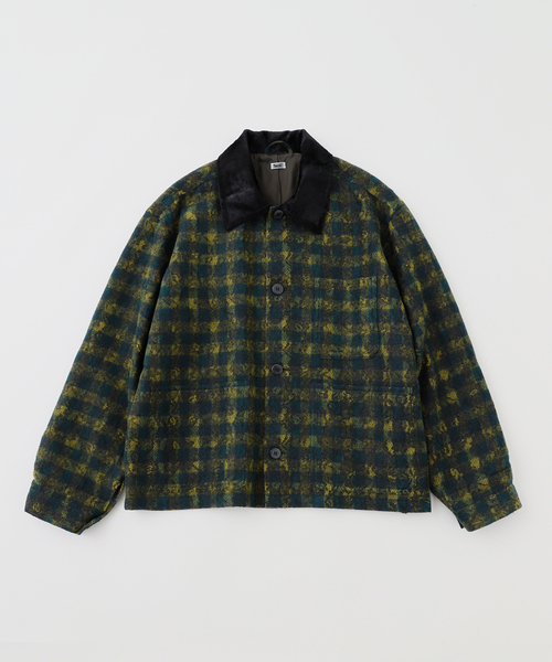 TanC (タンク) LACE CHECK COVERALL