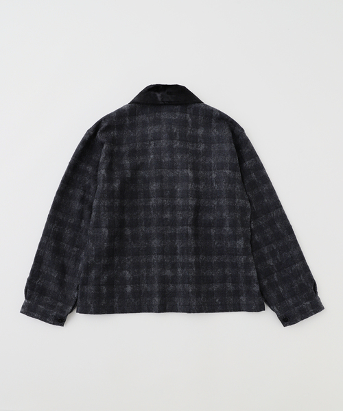 EDIFICE(エディフィス)の「TanC (タンク) LACE CHECK COVERALL(その他アウター・メンズ・グリーン/ライトグレー・FREE)」の4枚目の写真