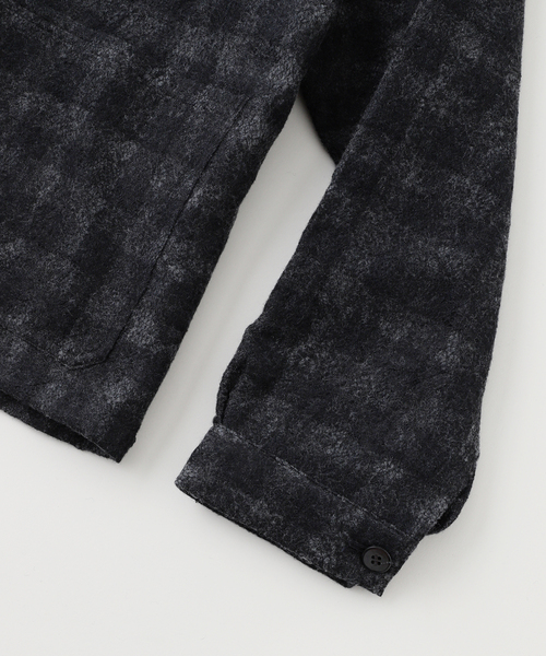 EDIFICE(エディフィス)の「TanC (タンク) LACE CHECK COVERALL(その他アウター・メンズ・グリーン/ライトグレー・FREE)」の7枚目の写真