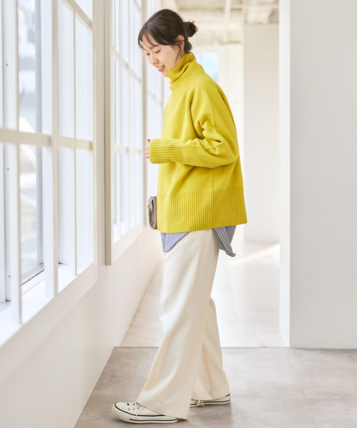 Spick & Span(スピックアンドスパン)の「サキソニーイージースラックスパンツ(スラックス・レディース・ホワイト/その他1/その他6・34/36/38/40)」の13枚目の写真