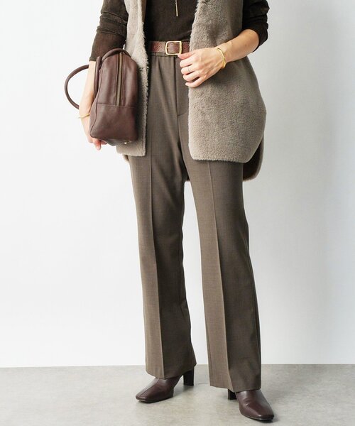 RIVE DROITE(リヴドロワ)の「ソモウフレアパンツ(その他パンツ・レディース・ブラウン/グレー/ブラック・38/40/36)」の1枚目の写真