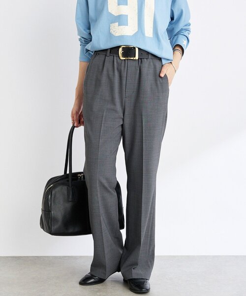 RIVE DROITE(リヴドロワ)の「ソモウフレアパンツ(その他パンツ・レディース・ブラウン/グレー/ブラック・38/40/36)」の3枚目の写真