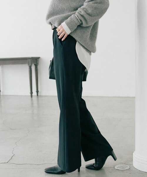 RIVE DROITE(リヴドロワ)の「ソモウフレアパンツ(その他パンツ・レディース・ブラウン/グレー/ブラック・38/40/36)」の2枚目の写真