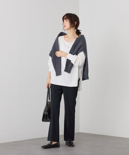 RIVE DROITE(リヴドロワ)の「ソモウフレアパンツ(その他パンツ・レディース・ブラウン/グレー/ブラック・38/40/36)」の14枚目の写真