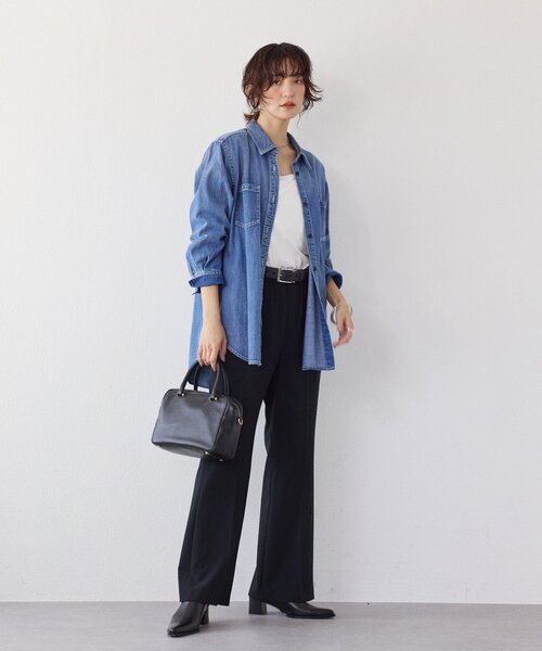 RIVE DROITE(リヴドロワ)の「ソモウフレアパンツ(その他パンツ・レディース・ブラウン/グレー/ブラック・38/40/36)」の17枚目の写真