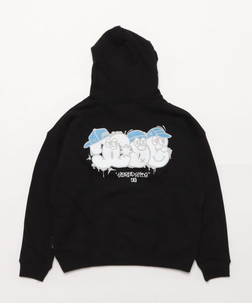 DC(ディーシー)の「DC/ディーシー 25 KD SK CREW PH キッズ プルオーバー パーカー YPO254513(パーカー・キッズ・ブラウン/ブラック・160cm/150cm/140cm/130cm/120cm)」の3枚目の写真
