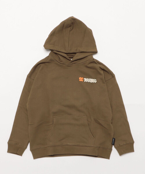 DC(ディーシー)の「DC/ディーシー 25 KD SK CREW PH キッズ プルオーバー パーカー YPO254513(パーカー・キッズ・ブラウン/ブラック・160cm/150cm/140cm/130cm/120cm)」の4枚目の写真