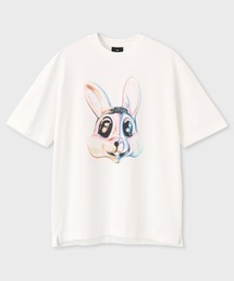 PS Paul Smith（ピーエスポールスミス）の「”Neon Bunny" Tシャツ / 252562 965X（Tシャツ/カットソー）」