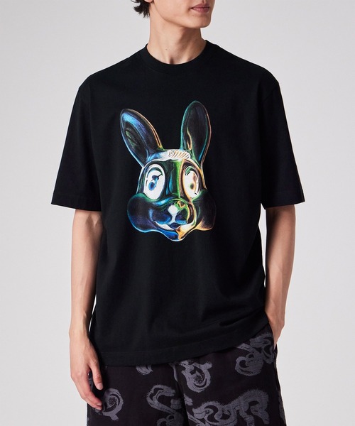 Neon Bunny' Tシャツ / 252562 965X（Tシャツ/カットソー）｜PS Paul