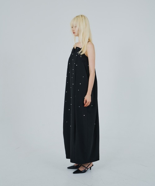★ANDRESD★ oval form pearl dress【Lサイズ】 オーバルフォルムパールドレス / oval form pearl dress（ドレス