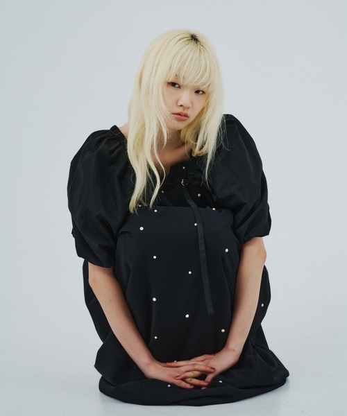 オーバルフォルムパールドレス / oval form pearl dress（ドレス