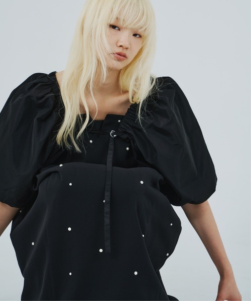 オーバルフォルムパールドレス / oval form pearl dress（ドレス