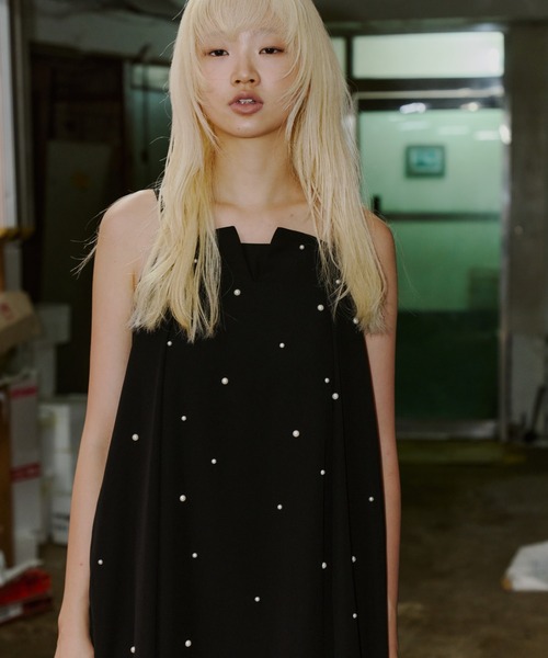 オーバルフォルムパールドレス / oval form pearl dress（ドレス