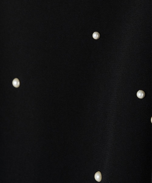 ANDRESD（アンドレスド）の「オーバルフォルムパールドレス / oval form pearl dress（ドレス・レディース・ブラック・S/M/L）」の17枚目の写真