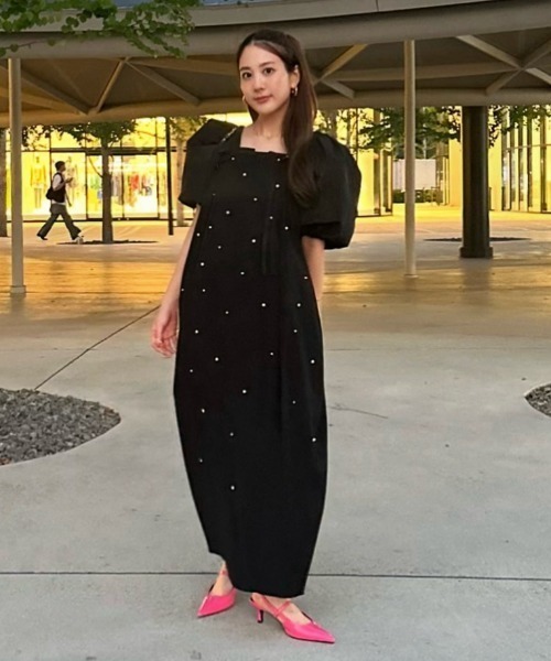 オーバルフォルムパールドレス / oval form pearl dress（ドレス