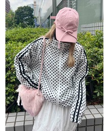 WC（ダブル シー）の「《セットアップ対応★》ドットフリースパーカー（パーカー）」