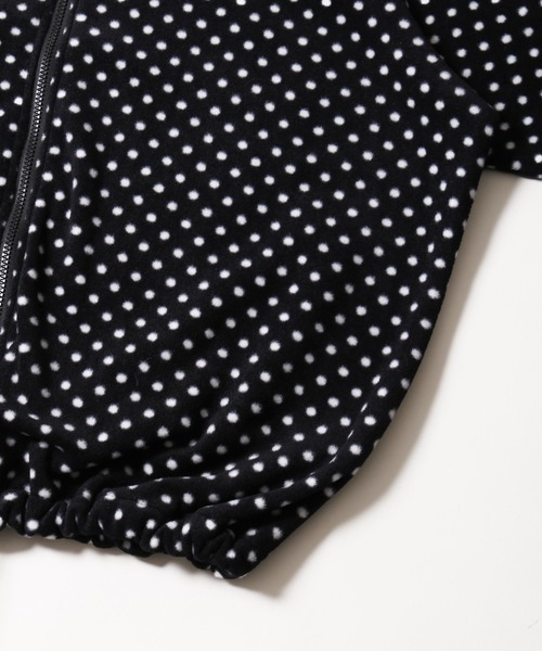 WC（ダブル シー）の「《セットアップ対応★》ドットフリースパーカー（パーカー・レディース・ホワイト/ブラック・FREE）」の18枚目の写真