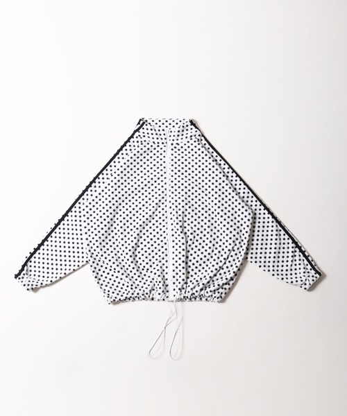 WC（ダブル シー）の「《セットアップ対応★》ドットフリースパーカー（パーカー・レディース・ホワイト/ブラック・FREE）」の16枚目の写真