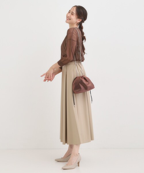 SHOO・LA・RUE（シューラルー）の「チェーンミニショルダーバッグ（ショルダーバッグ・レディース・ブラック/ブロンズ/グレー/シルバー・00）」の8枚目の写真