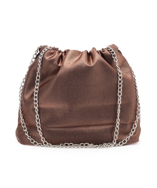 SHOO・LA・RUE（シューラルー）の「チェーンミニショルダーバッグ（ショルダーバッグ・レディース・ブラック/ブロンズ/グレー/シルバー・00）」の18枚目の写真