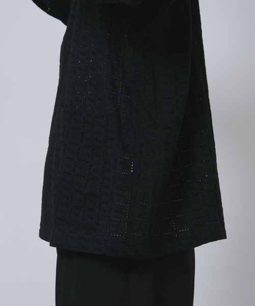 B.C STOCK(ベーセーストック)の「オーバーダイレース ロングスリーブシャツ(シャツ/ブラウス・メンズ・ブラック/ブラウン/キャメル・FREE)」の17枚目の写真