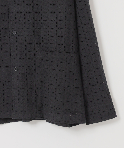 B.C STOCK(ベーセーストック)の「オーバーダイレース ロングスリーブシャツ(シャツ/ブラウス・メンズ・ブラック/ブラウン/キャメル・FREE)」の22枚目の写真