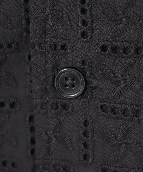 B.C STOCK(ベーセーストック)の「オーバーダイレース ロングスリーブシャツ(シャツ/ブラウス・メンズ・ブラック/ブラウン/キャメル・FREE)」の12枚目の写真