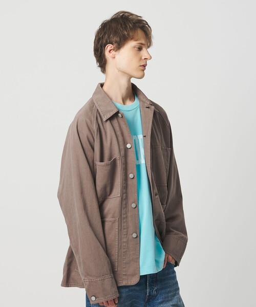 STANDARD CALIFORNIA ブラウンカバーオール CGS.＞オーガニック コットン デニム カバーオール ジャケット