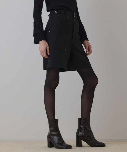 GRACE CONTINENTAL(グレースコンチネンタル)の「ツイーディーハーフパンツ(その他パンツ・レディース・カーキ/ブラック・38/36)」の11枚目の写真