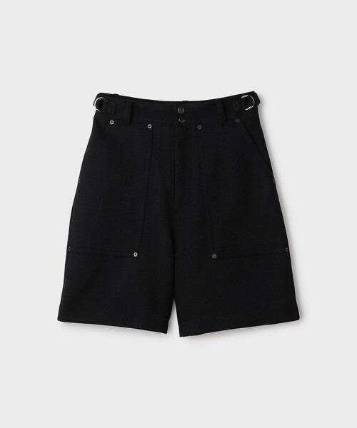 GRACE CONTINENTAL(グレースコンチネンタル)の「ツイーディーハーフパンツ(その他パンツ・レディース・カーキ/ブラック・38/36)」の2枚目の写真