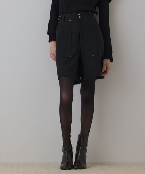 GRACE CONTINENTAL(グレースコンチネンタル)の「ツイーディーハーフパンツ(その他パンツ・レディース・カーキ/ブラック・38/36)」の22枚目の写真