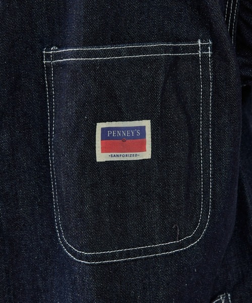 PENNEYS(ぺニーズ)の「【PENNEY'S /ぺニーズ】10oz DENIM ENGINEER SHORT JACKET RIGID/ショート丈/カバーオール【WEB限定】(ブルゾン・メンズ・ブルー・L/M)」の13枚目の写真